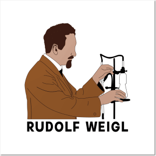 rudolf weigl polish biologist Posters and Art